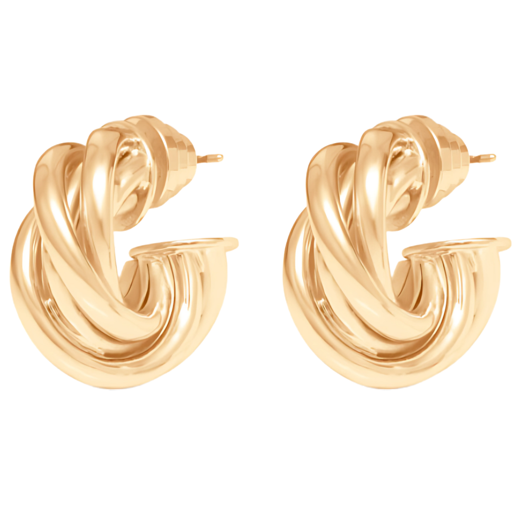 Chunky Twist Earrings